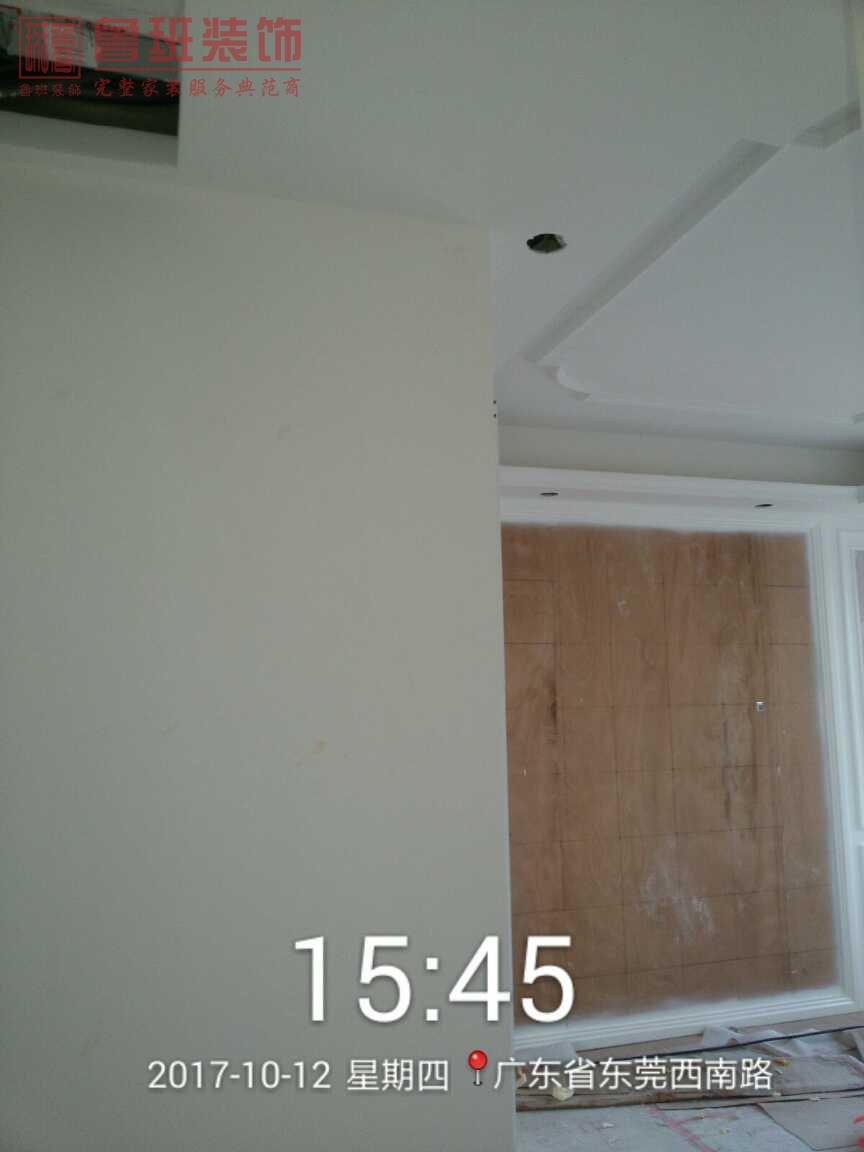 東莞御庭山別墅裝修安裝工程階段