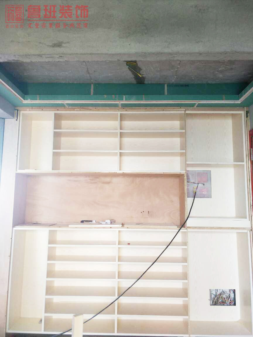 東莞富春山居裝修木工施工階段